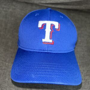 Texas Rangers Blue Hat Cap Embroidered OC Sports Team MLB Adjustable Adult OSFM